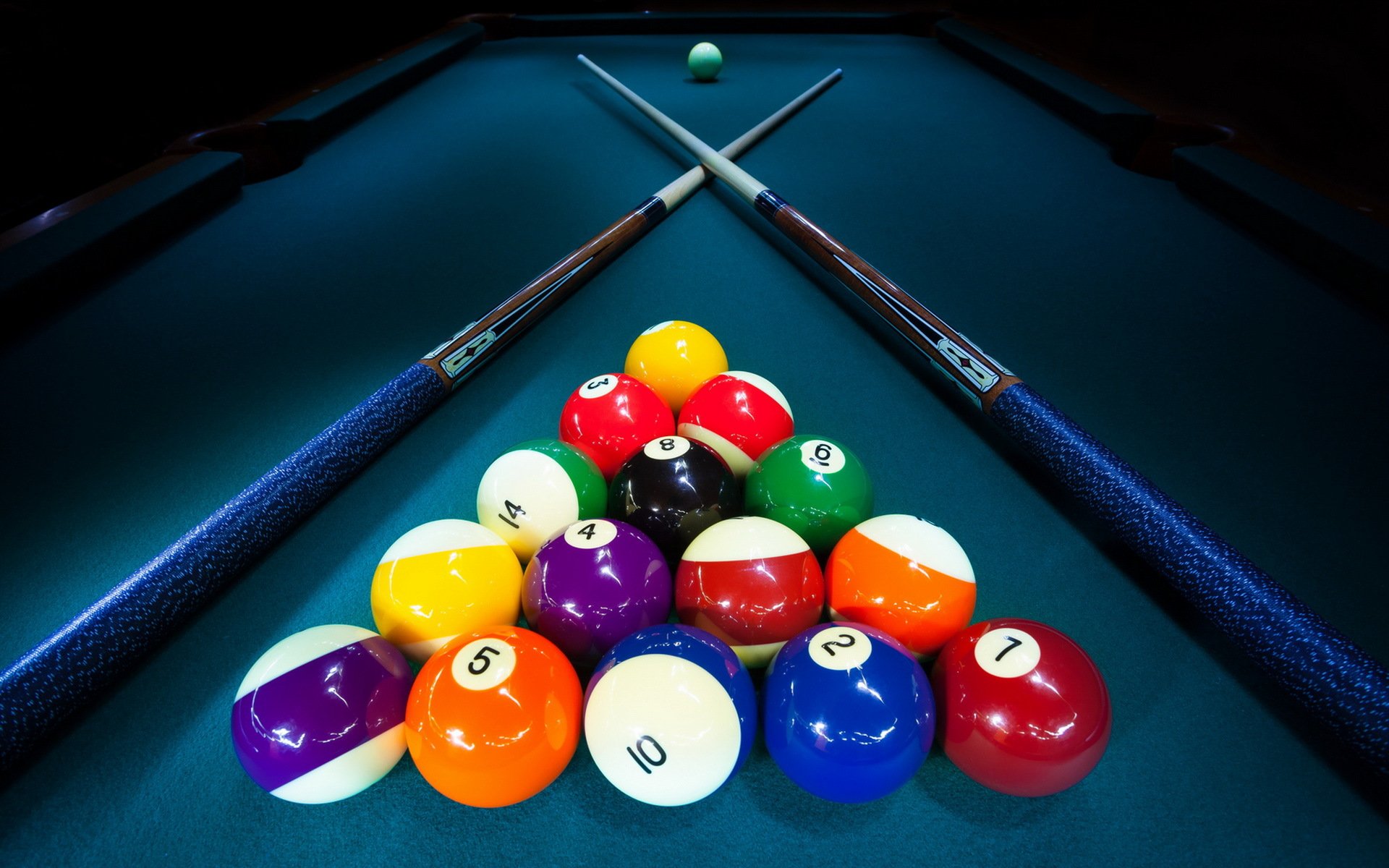 pool table balls sport