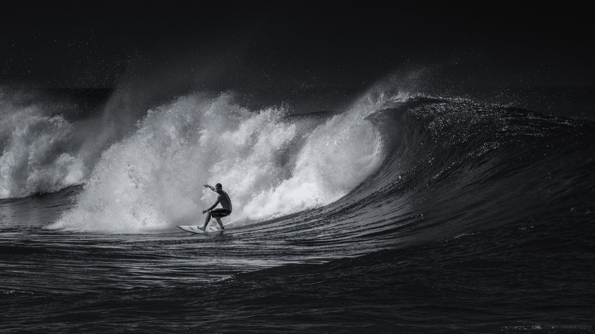 surf deportes blanco y negro