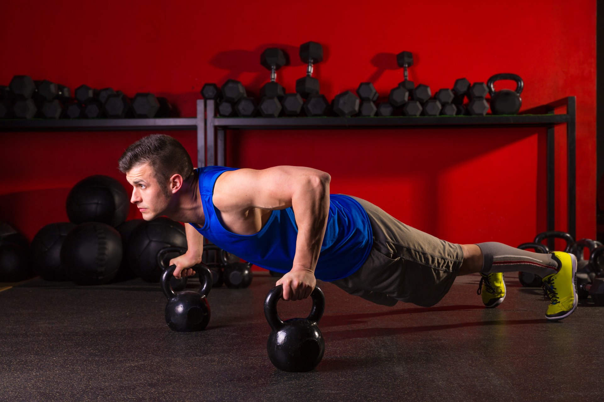 ports training guy exercise push sport boy push-up