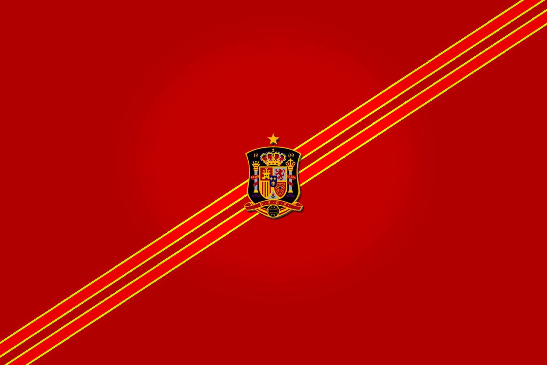 panish football spanish team for football spain football emblem la furia roja red fury background