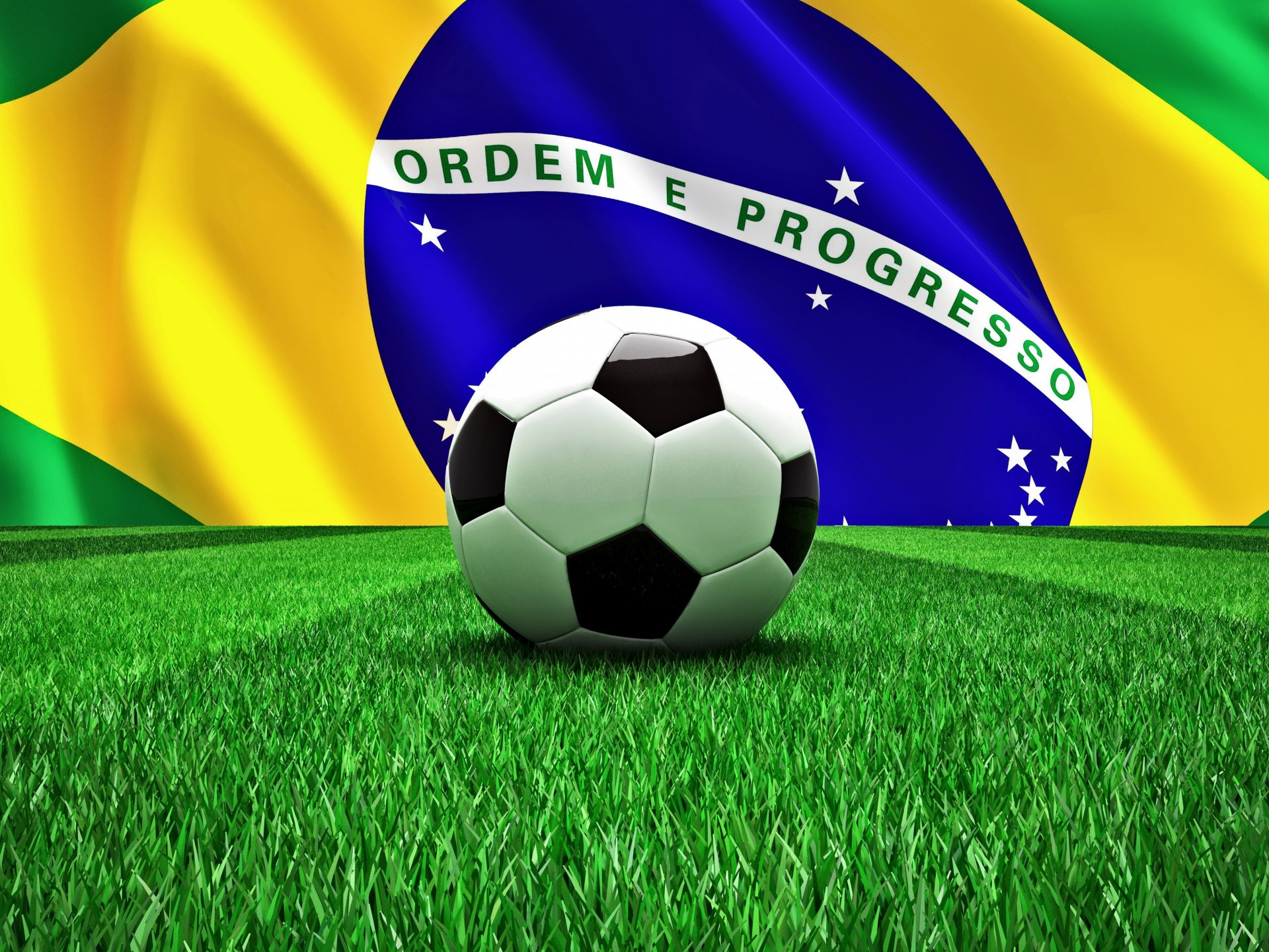 brazil fifa world cup 2014 soccer flag ball