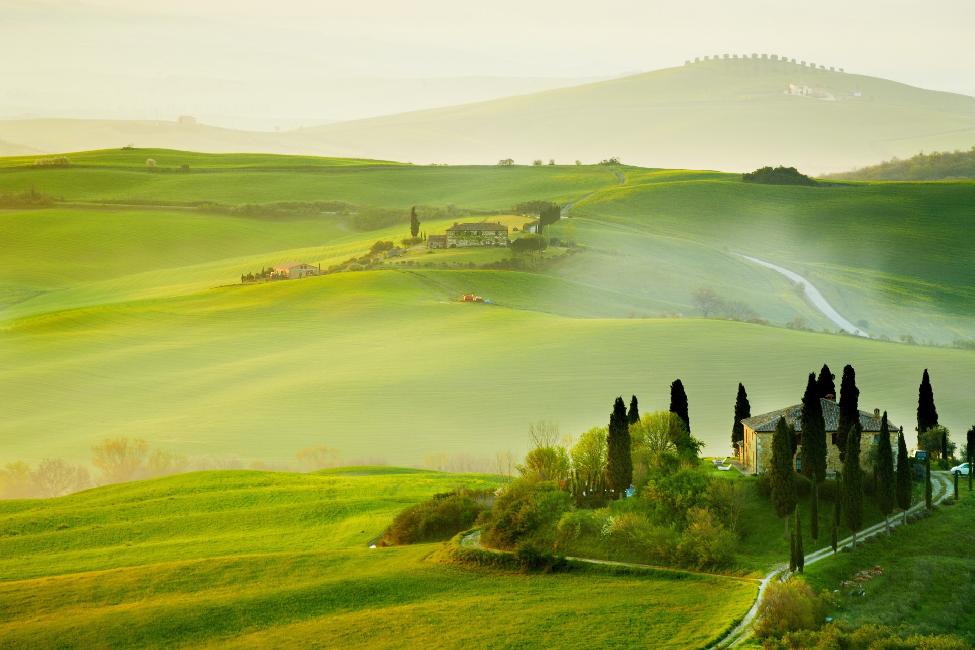 firenze paisaje terreno italia verano