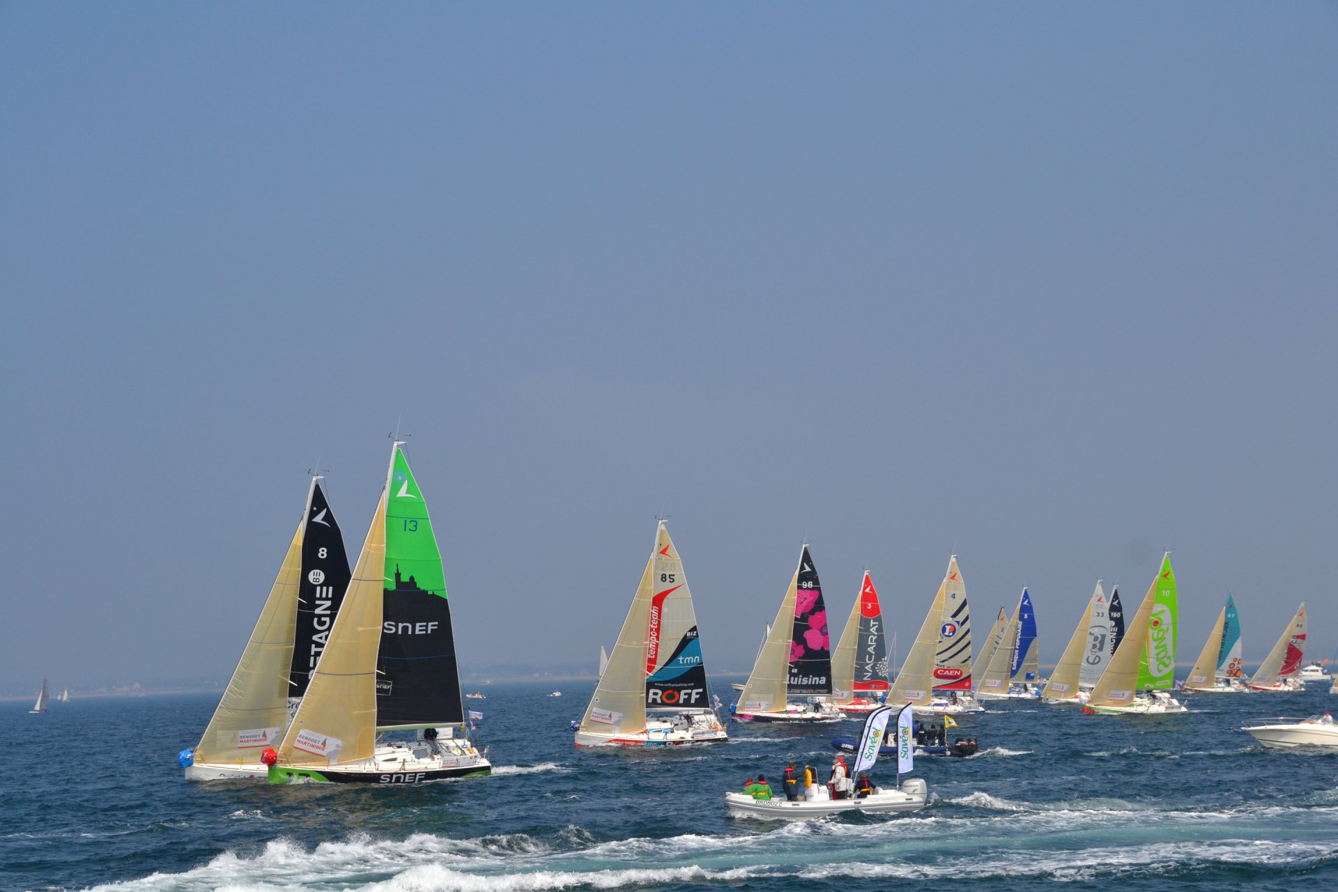 yacht sail regatta race sky sea