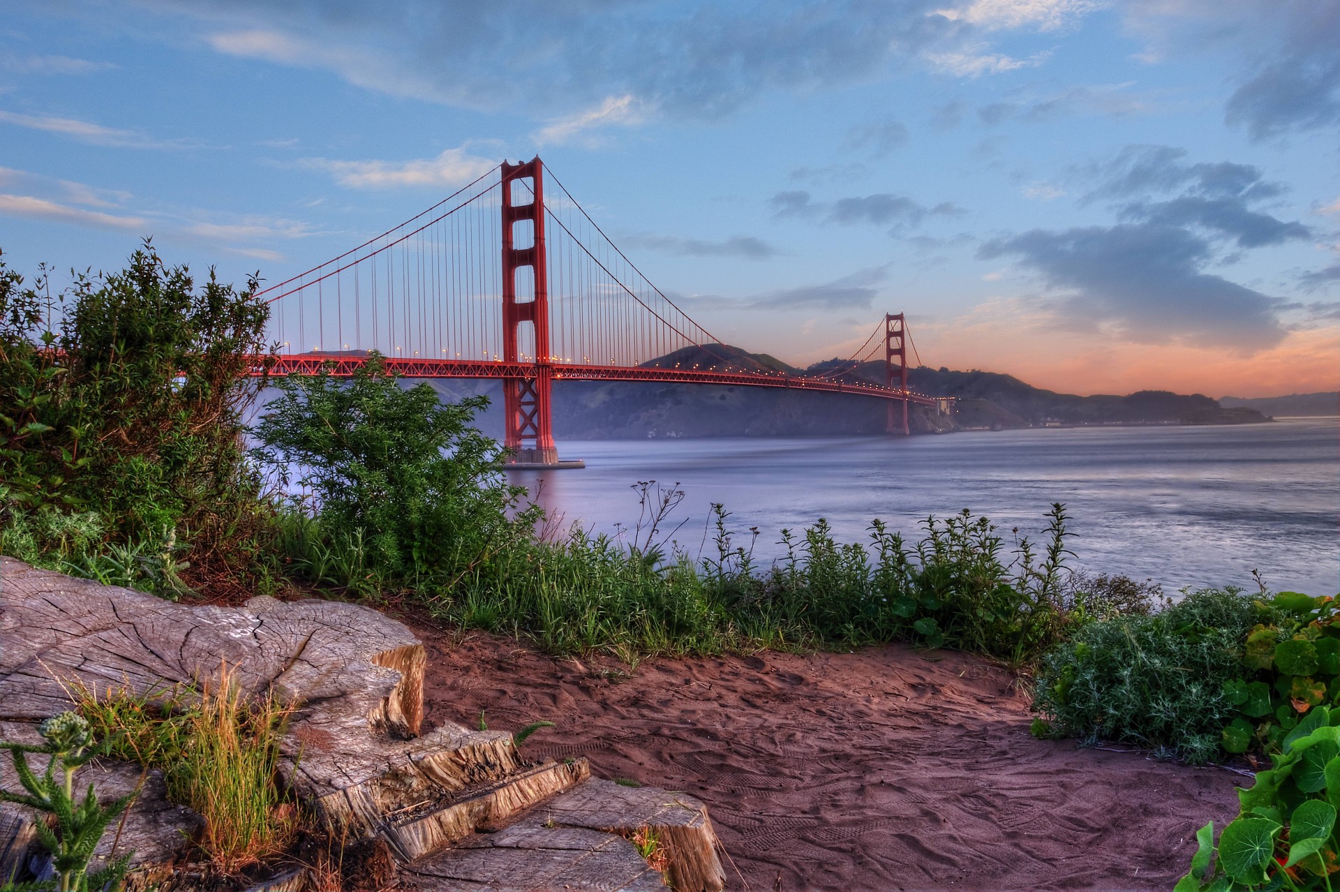 puente paisaje san francisco golden gate