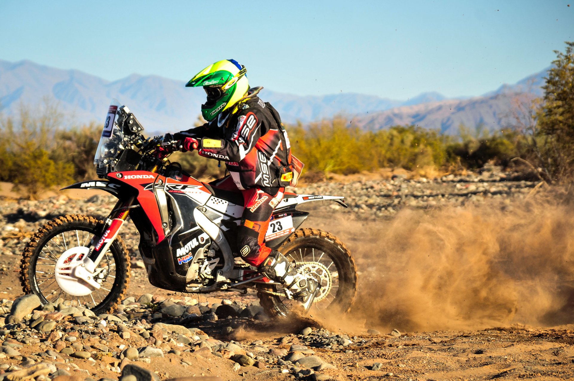 moto moto dakar rallye course sport 2014 honda