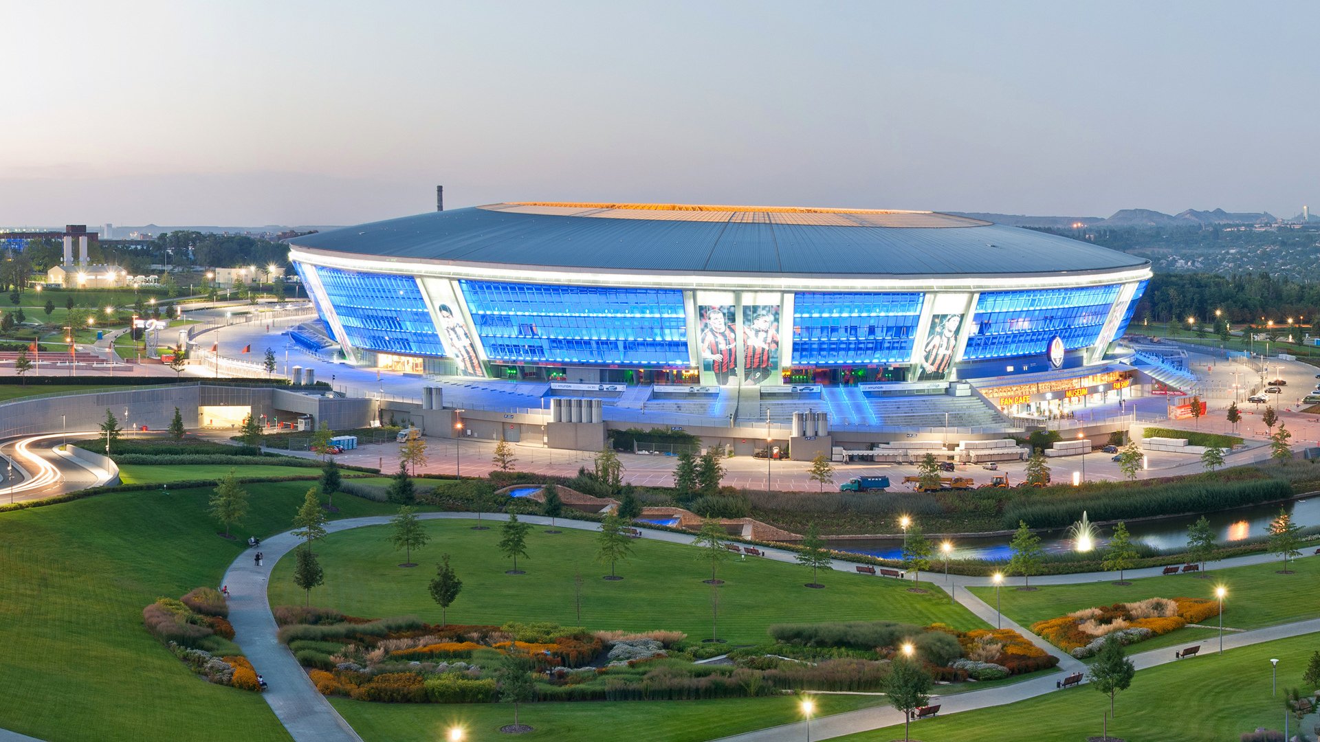 donieck donbas arena stadion