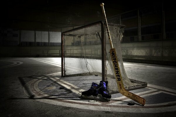 Für Hockey ist nicht nur der Schläger und der Puck wichtig, sondern auch Fleiß und Lust