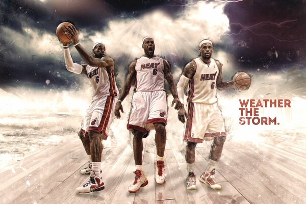 LeBron James NBA w Miami