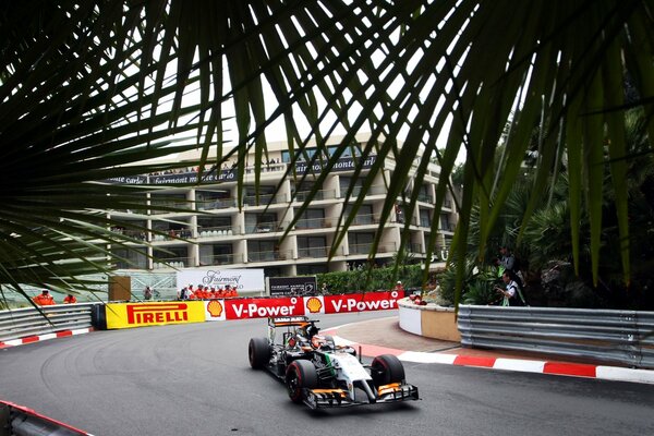 Formula One Rally race in Monaco