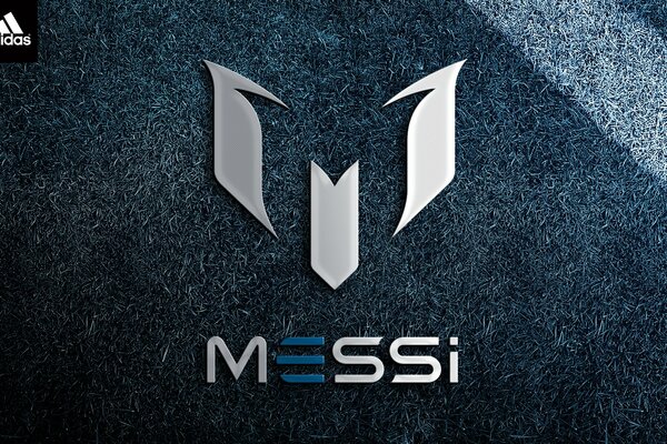 Logo Dell atleta di calcio di Barcellona Lionel Messi