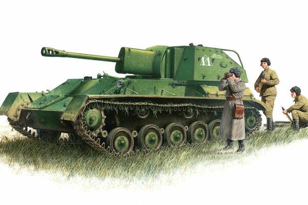Советская лёгкая самоходная артиллерийская установка