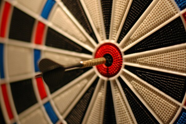 Darts as you can see is a sport with hitting the target