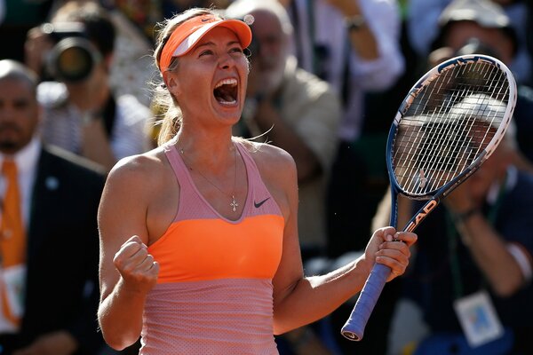 Maria Sharapova is a champion at the Games