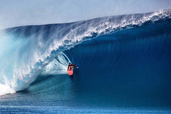 Surf comme vous pouvez le voir sur les vagues