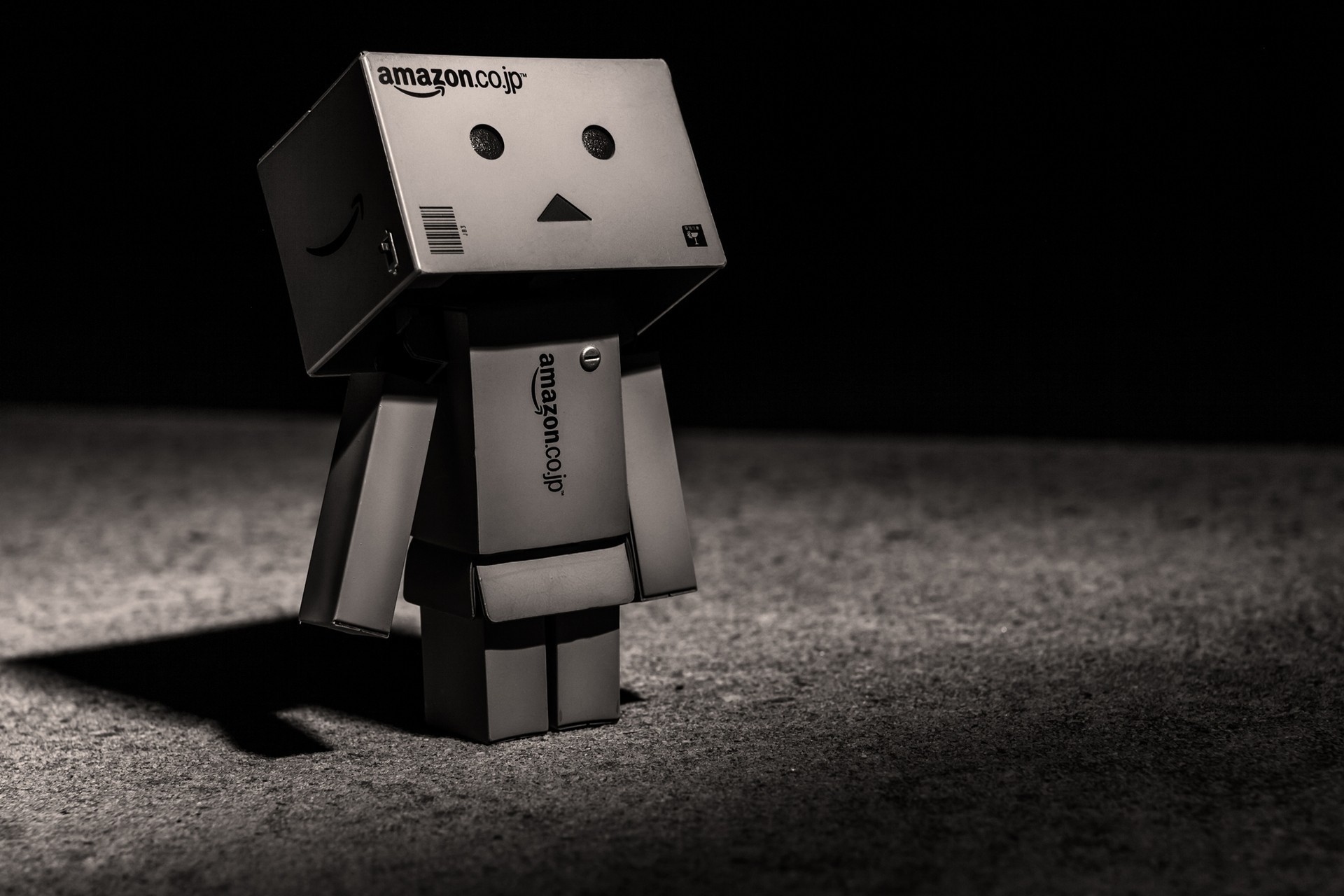 toys black and white danbo