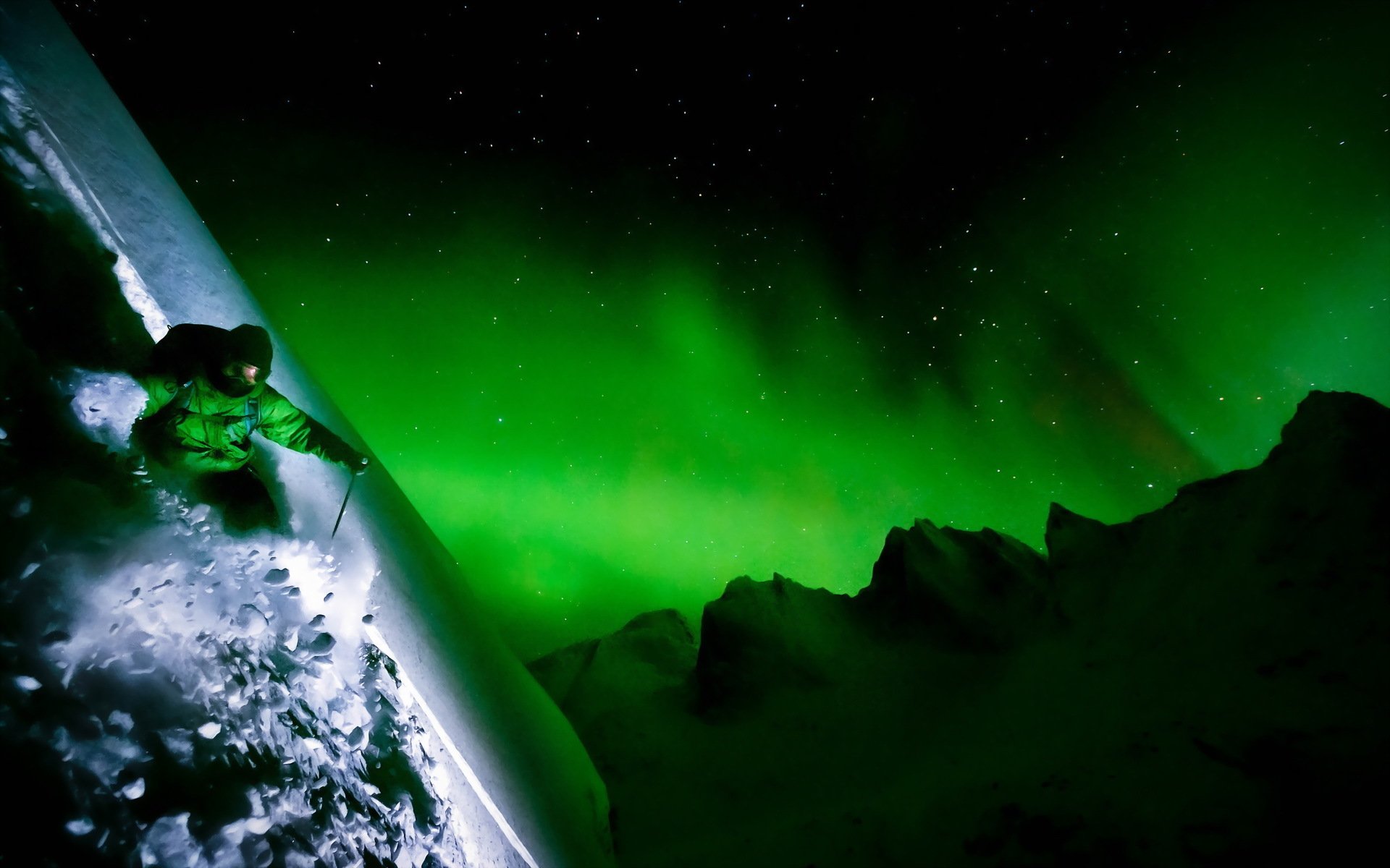 berge himmel sport skifahren