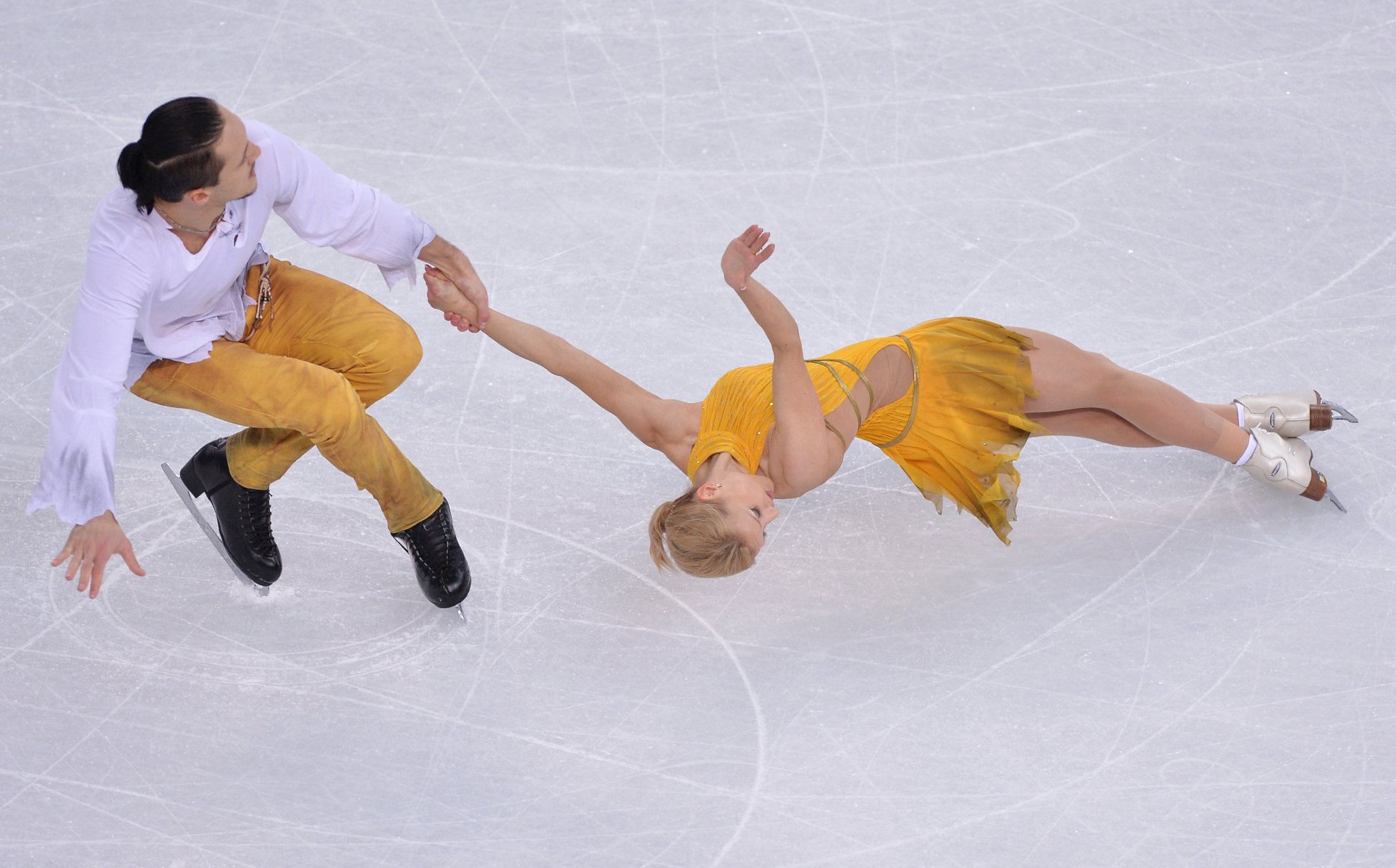 tatiana volosozhar maxim trankov patinaje artístico parejas sochi 2014 xxii juegos olímpicos de invierno rusia