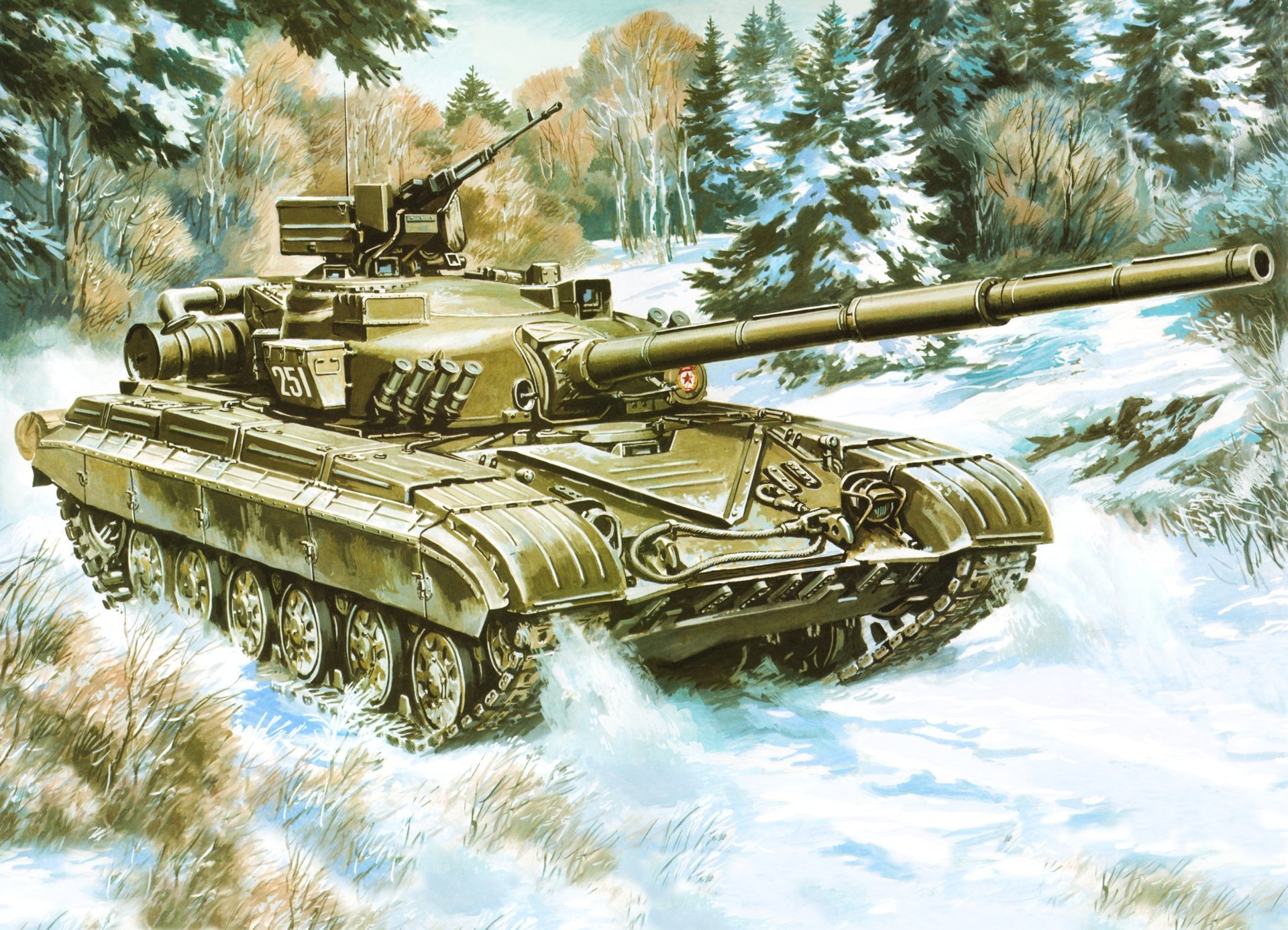 figure obt t-64b urss réservoir