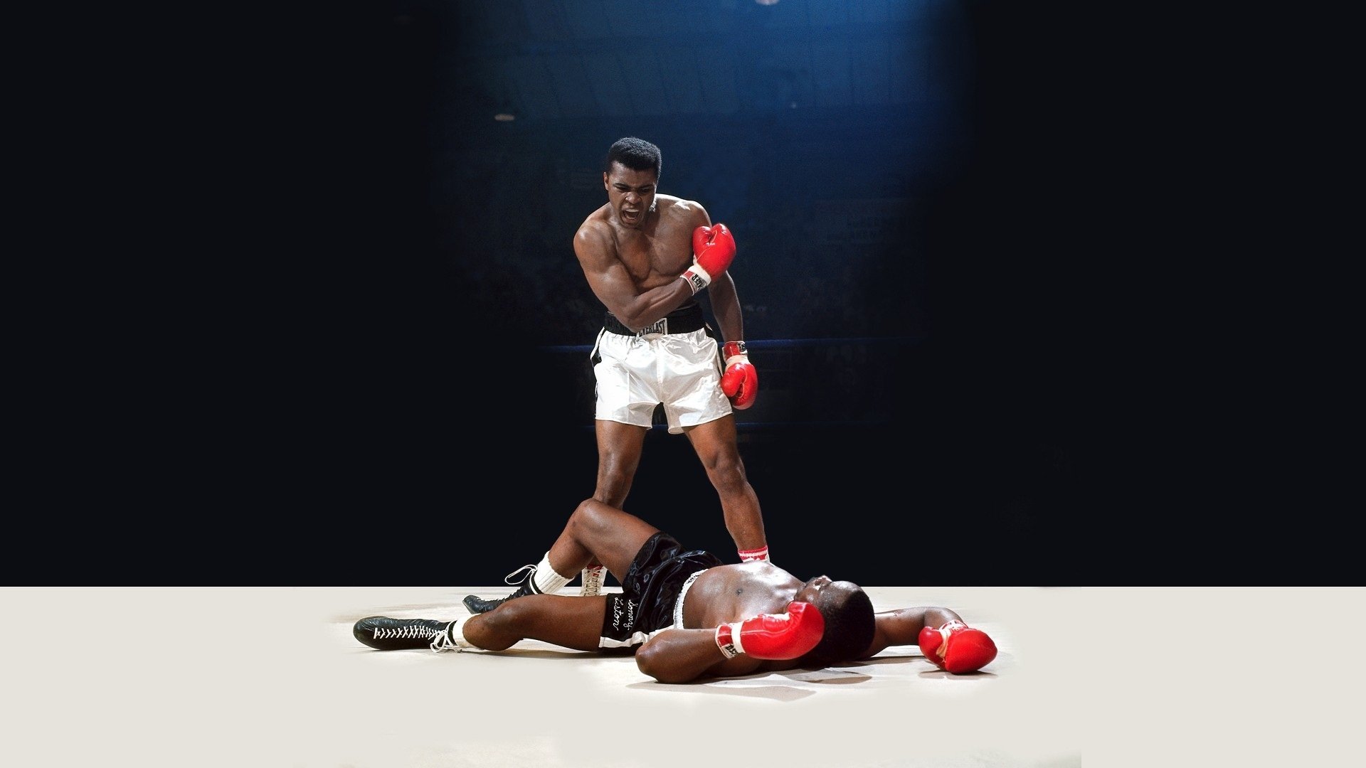 mohammed ali leggenda anello pugno knockout rabbia luce