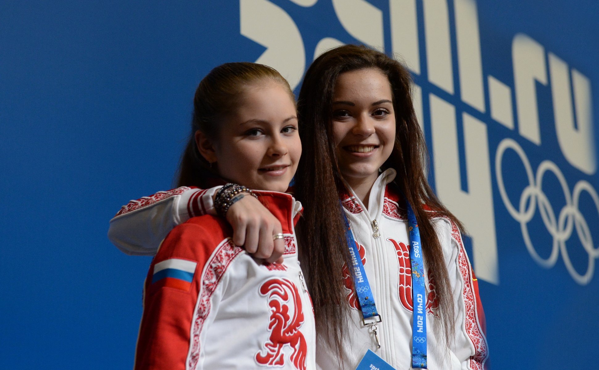 adelina sotnikova julia lipnitskaya eiskunstlauf sotschi 2014 xxii olympische winterspiele russland