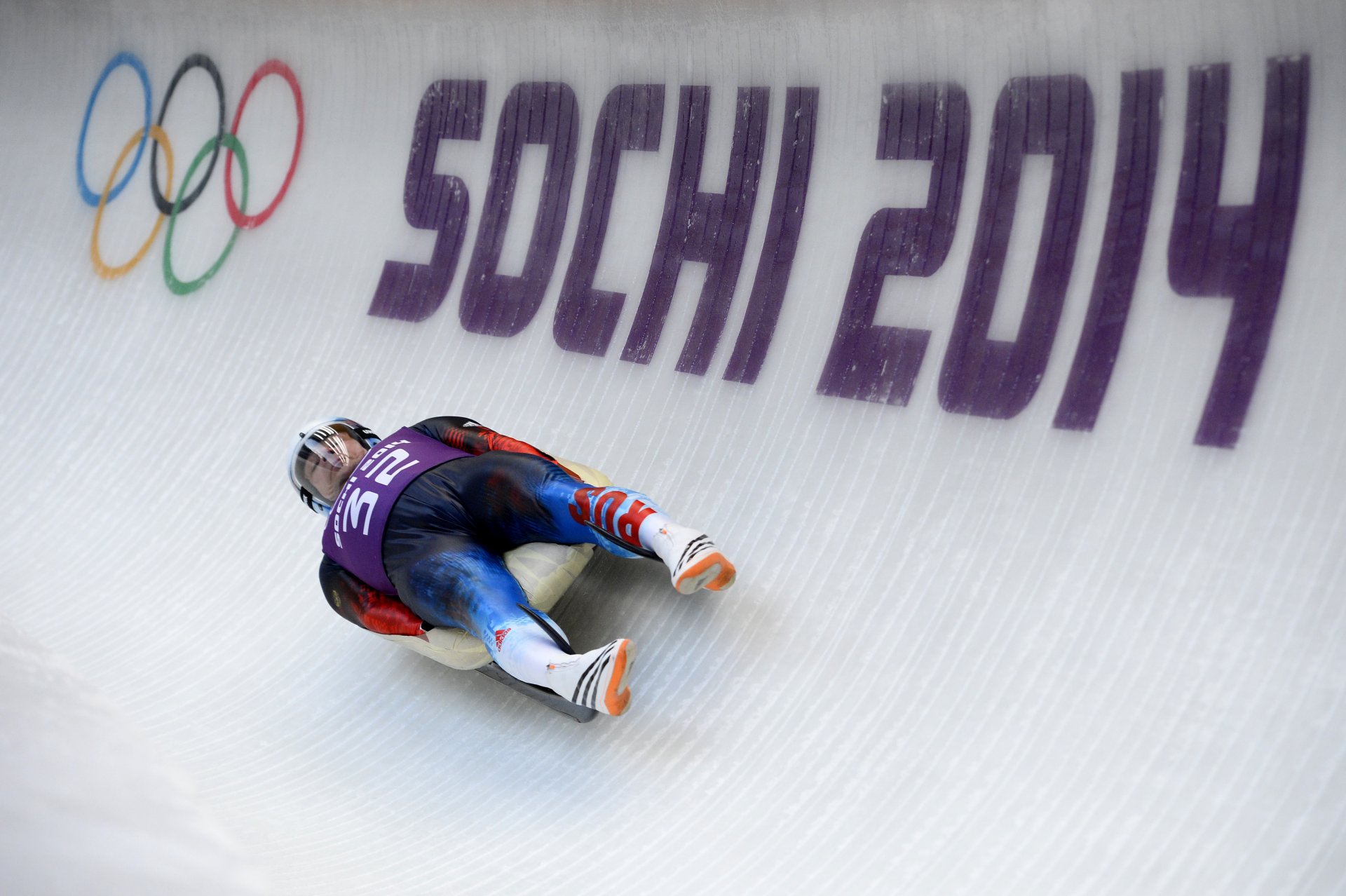 slittino albert demchenko medaglia d argento olimpica sochi 2014 sochi 2014 olimpiadi invernali xxii olimpiadi invernali sochi 2014 slittino pista velocità russia