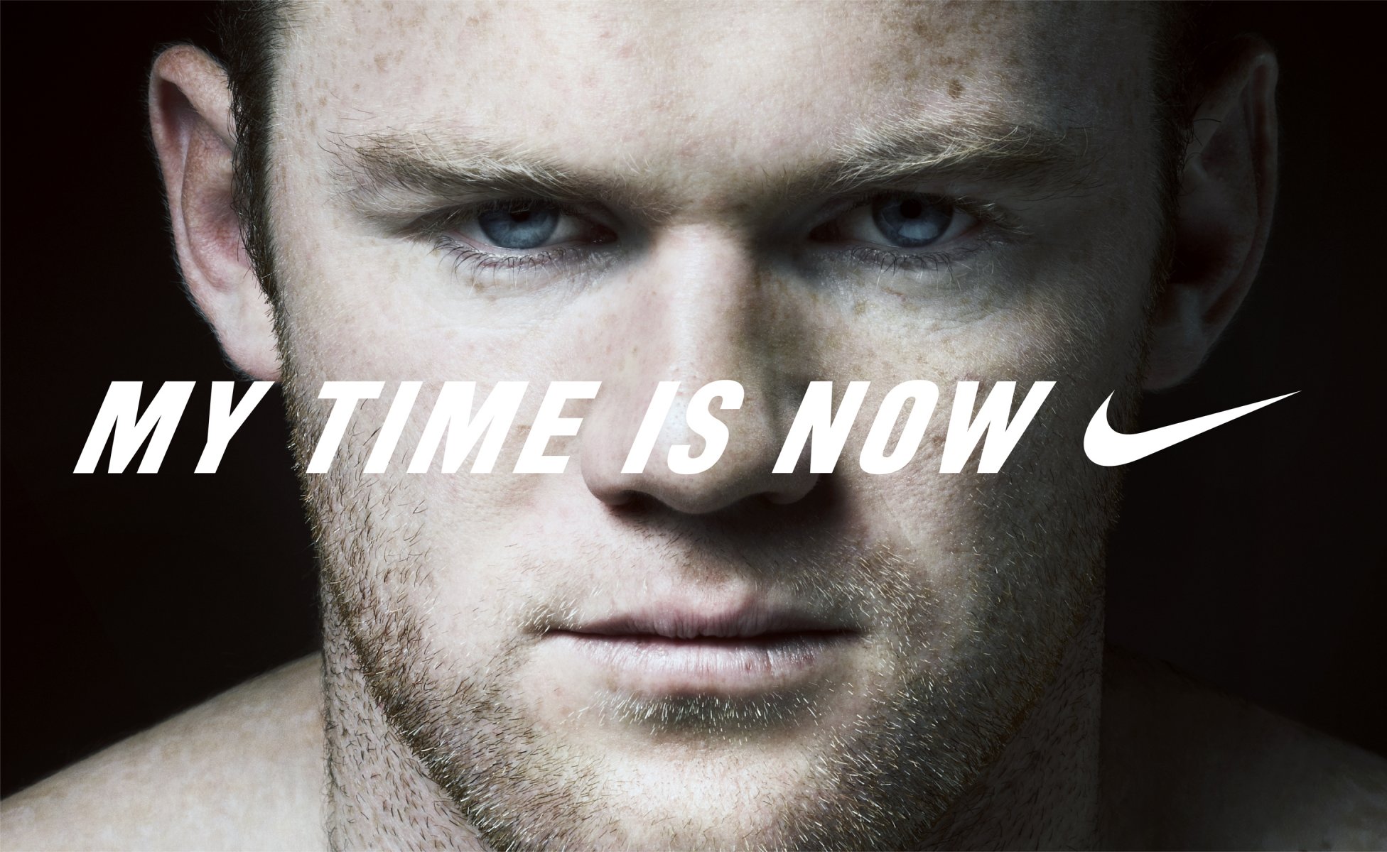 wayne rooney rooney club manchester united mu nike my time is now form england footballer sport football