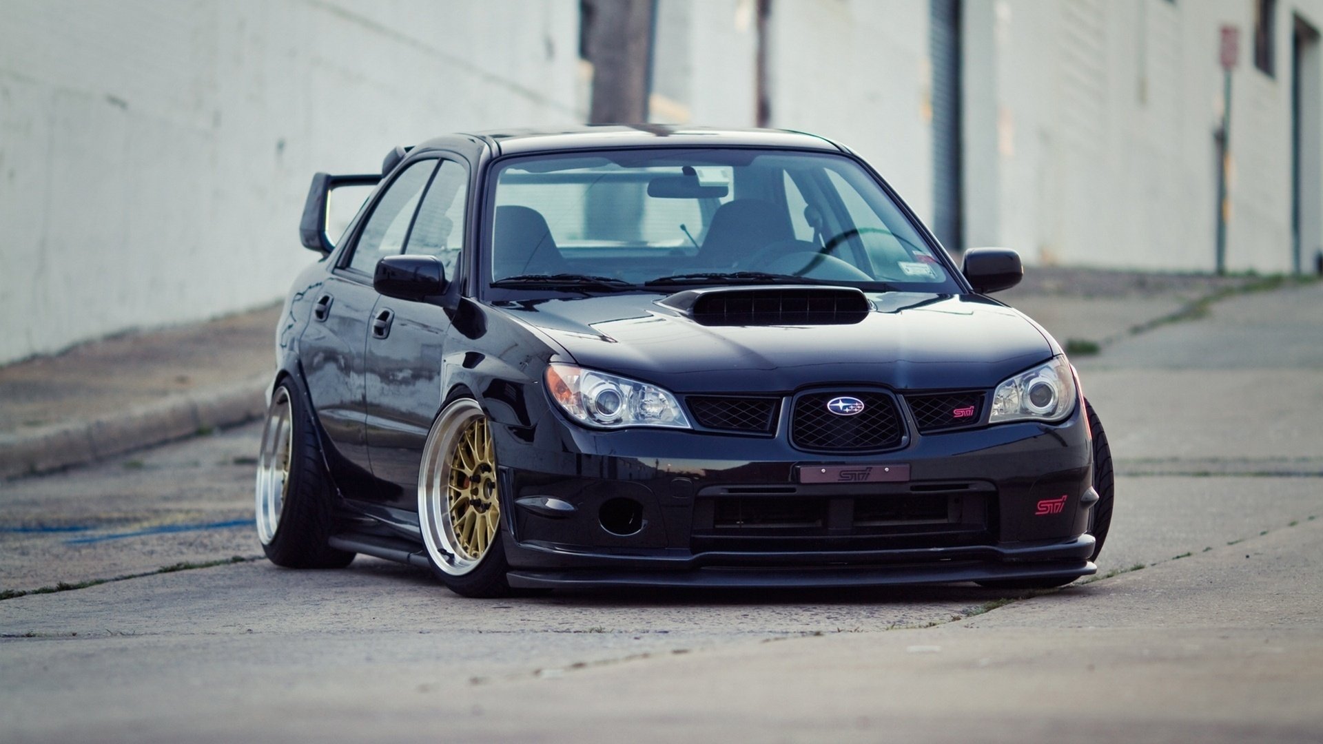 lammed car japan low wallpapers tuning car sti impreza subaru