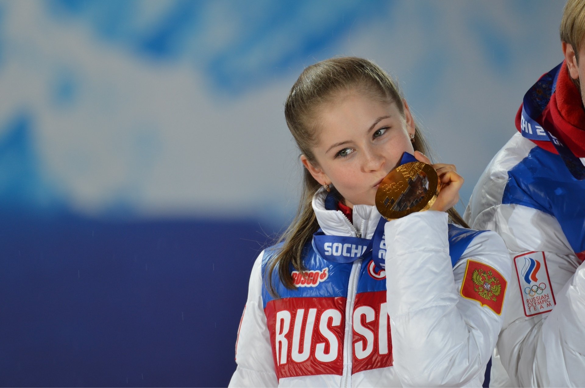 julia lipnitskaya eiskunstlauf medaille olympia sotschi 2014 russland