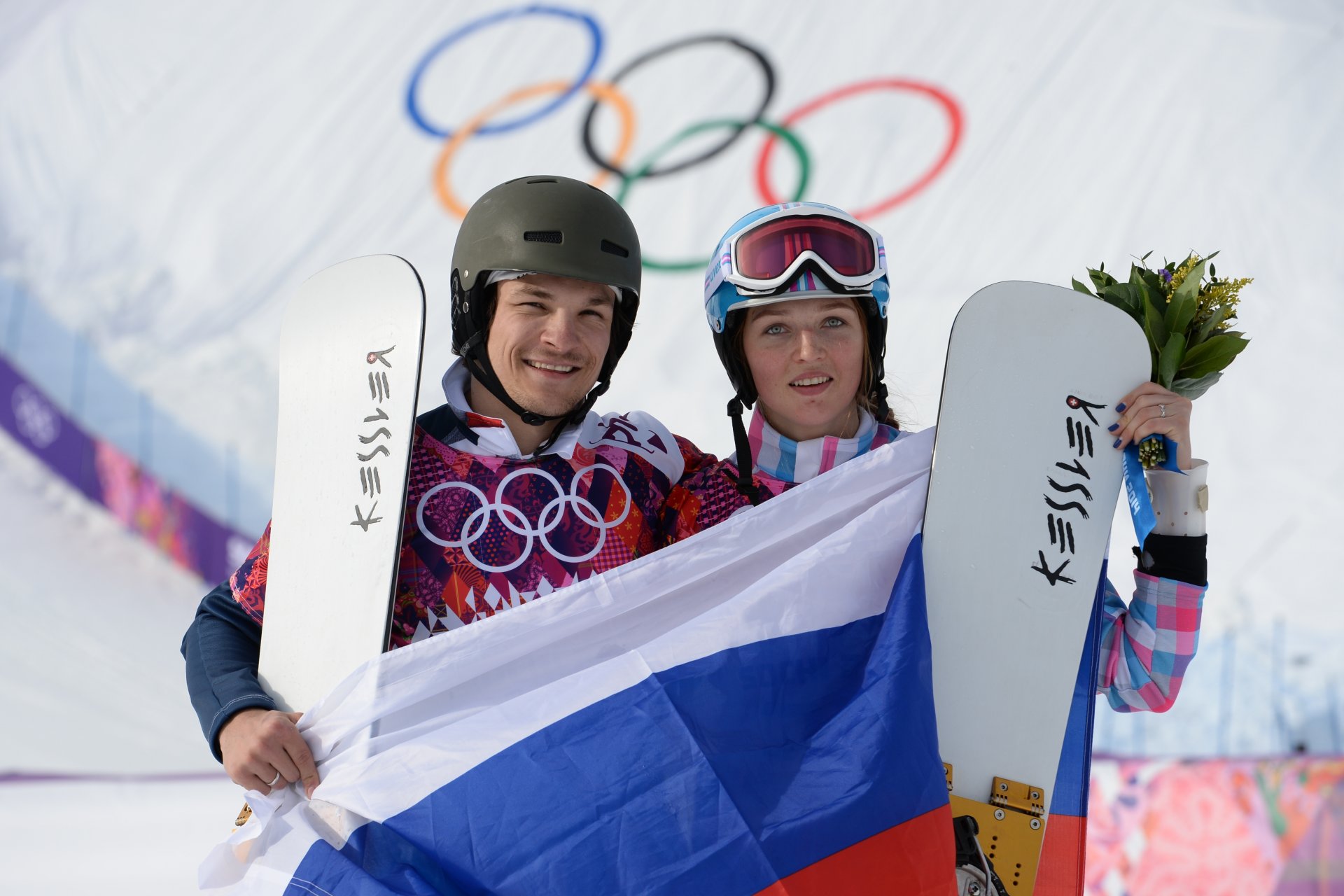 alena zavarzina victor wild olimpiada soczi 2014 medaliści złoty brązowy medal rodzina para snowboardziści slalom gigant równoległy