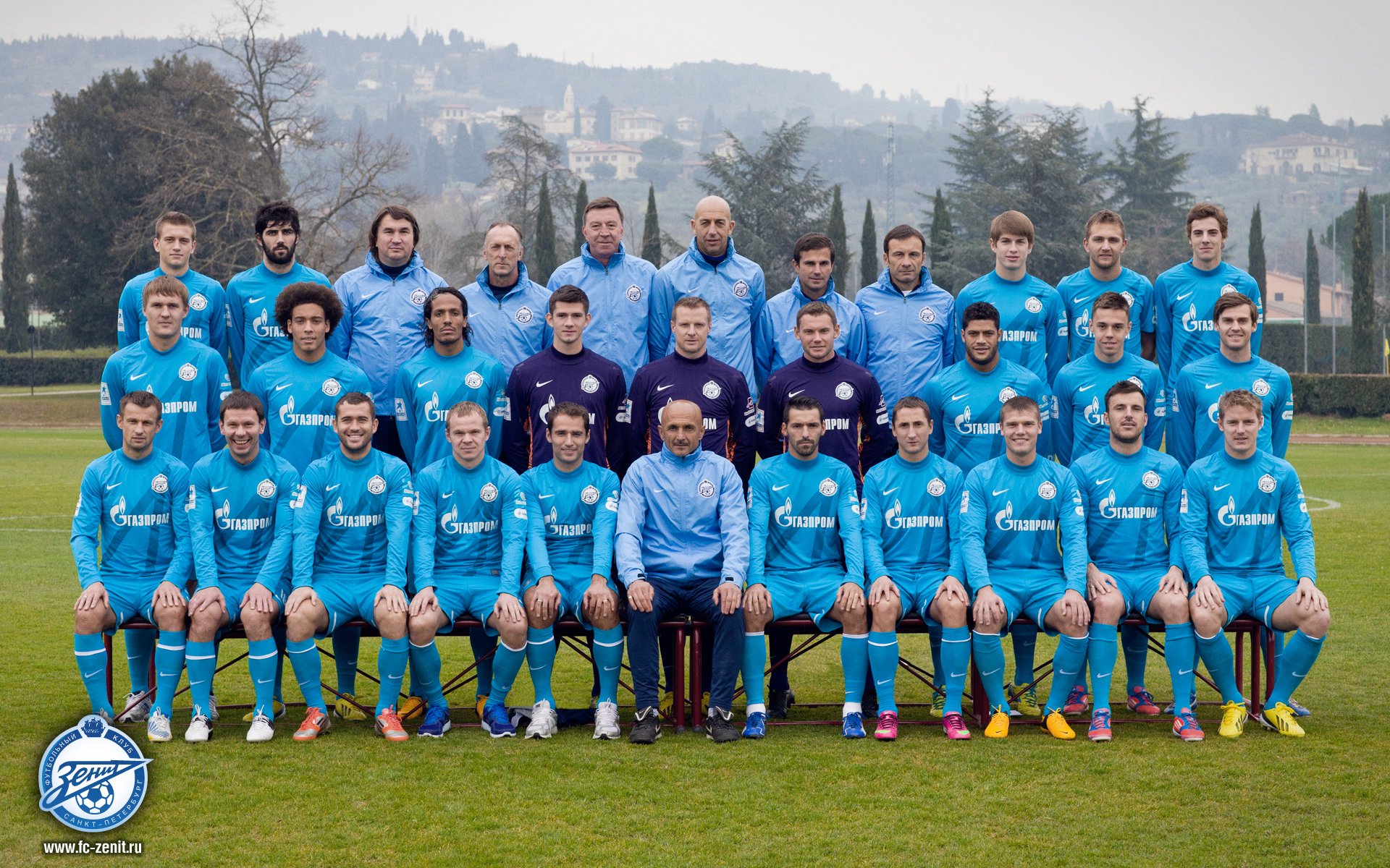 fc zenit fußball team 2013