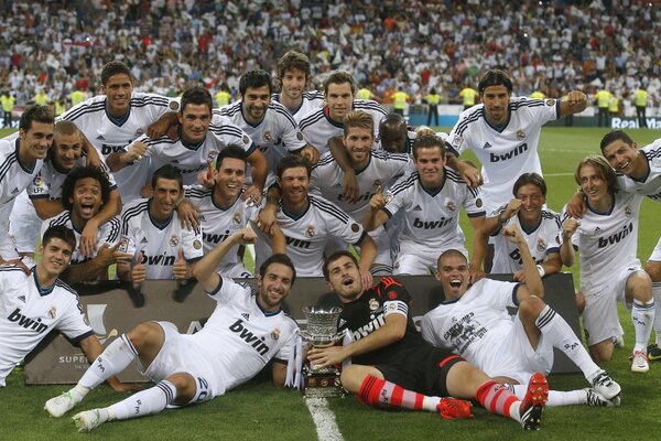 Team snapshot of the Real Madrid football team