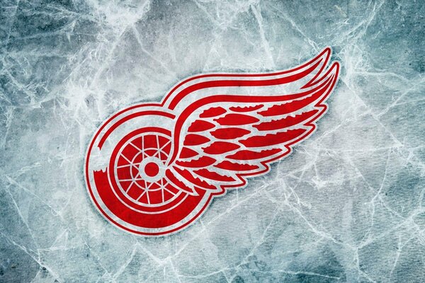 Logo des Red wings de hockey sur glace