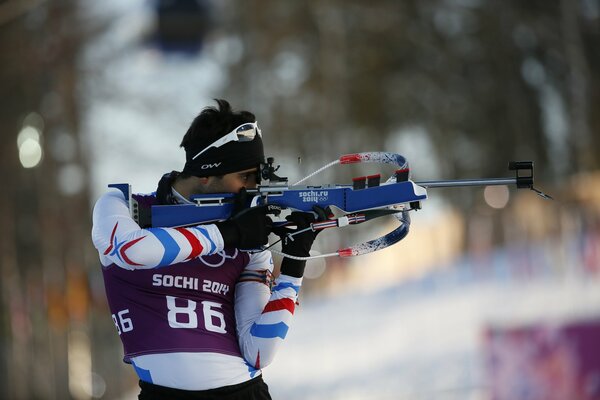 Martin Fourcade bei den Olympischen Spielen