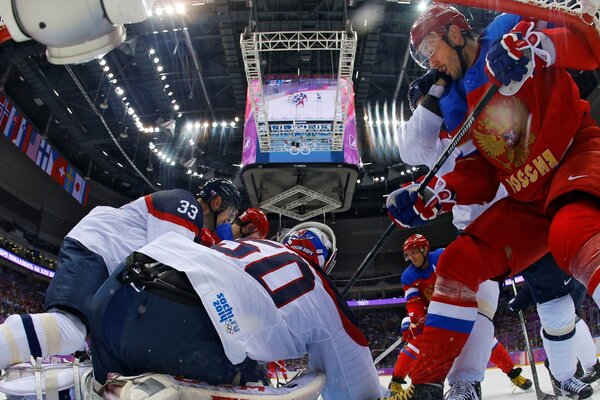 Eishockey-Tore bei Olympia