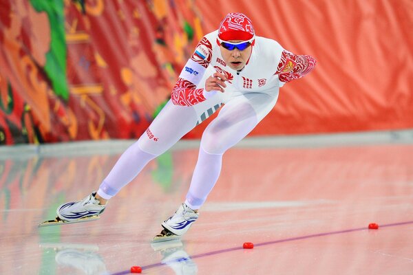 Julia Sokolova aux jeux olympiques d hiver de Sotchi 2014