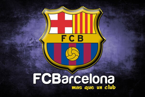 Эмблема футбольного клуба fcbarcelona