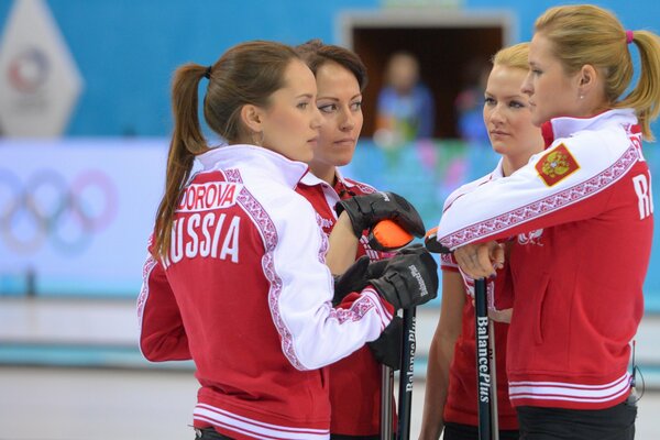 La selección femenina compitió en los juegos Olímpicos de invierno
