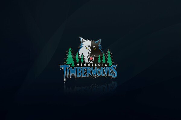 Logotipo del equipo NBA Forest Wolves