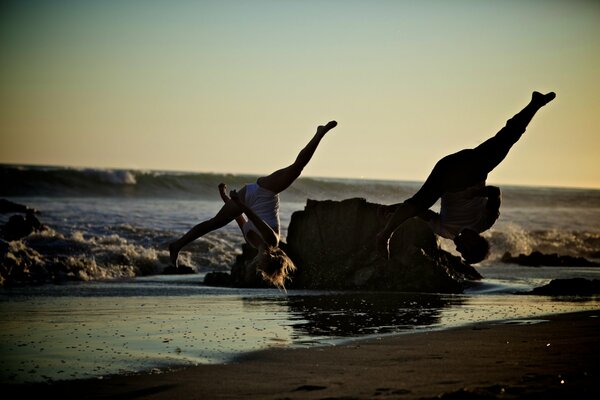 Thai boxing karate sea