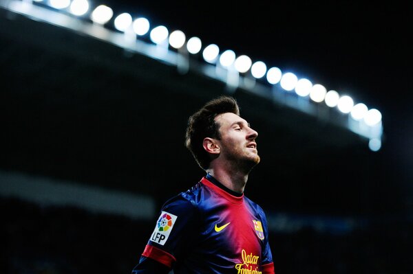 Footballer Lionel Messi - Barcelona club player