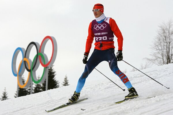 Alexander legkov médaillé d argent aux jeux de Sotchi