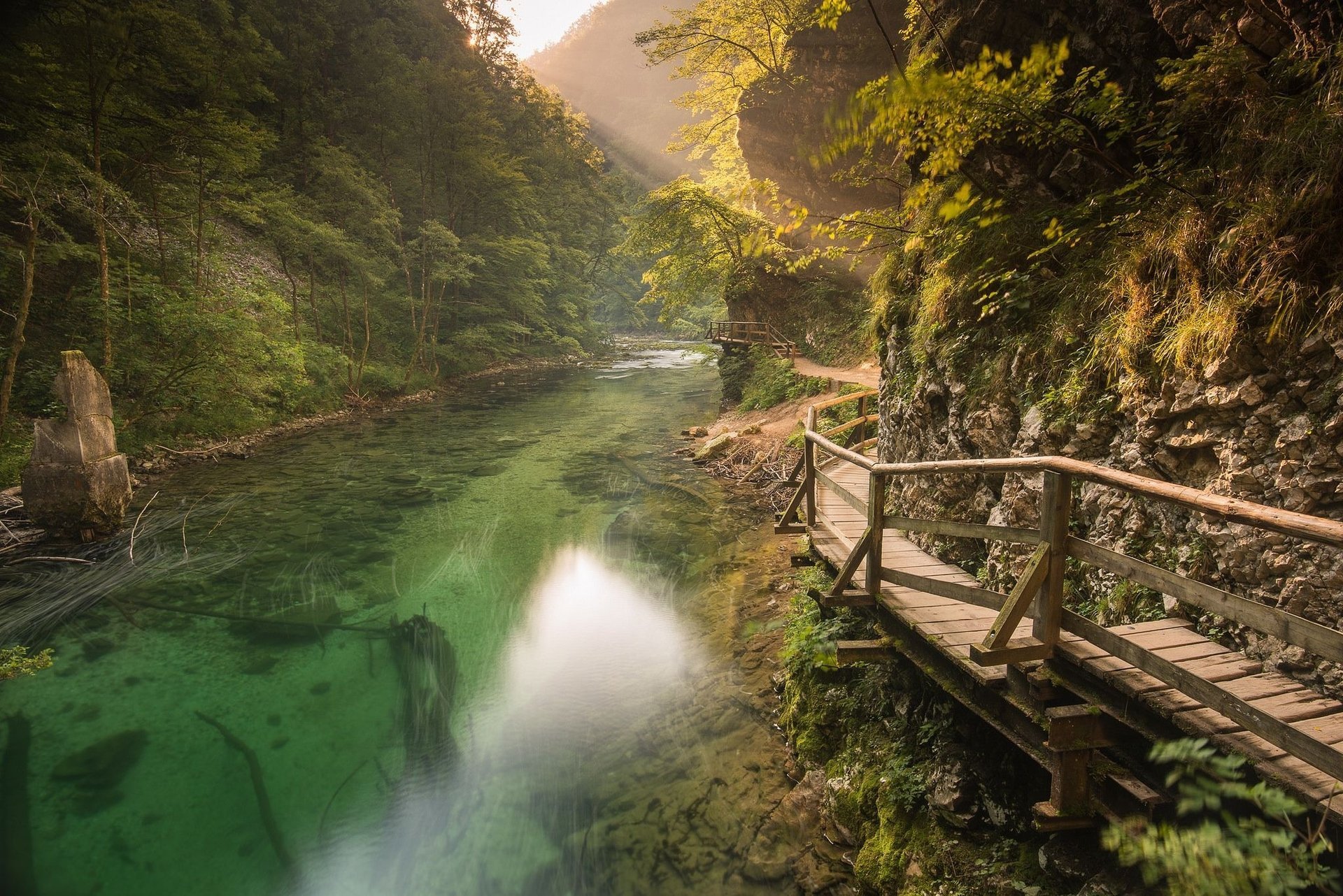 parc national de triglav slovénie rivière montagnes