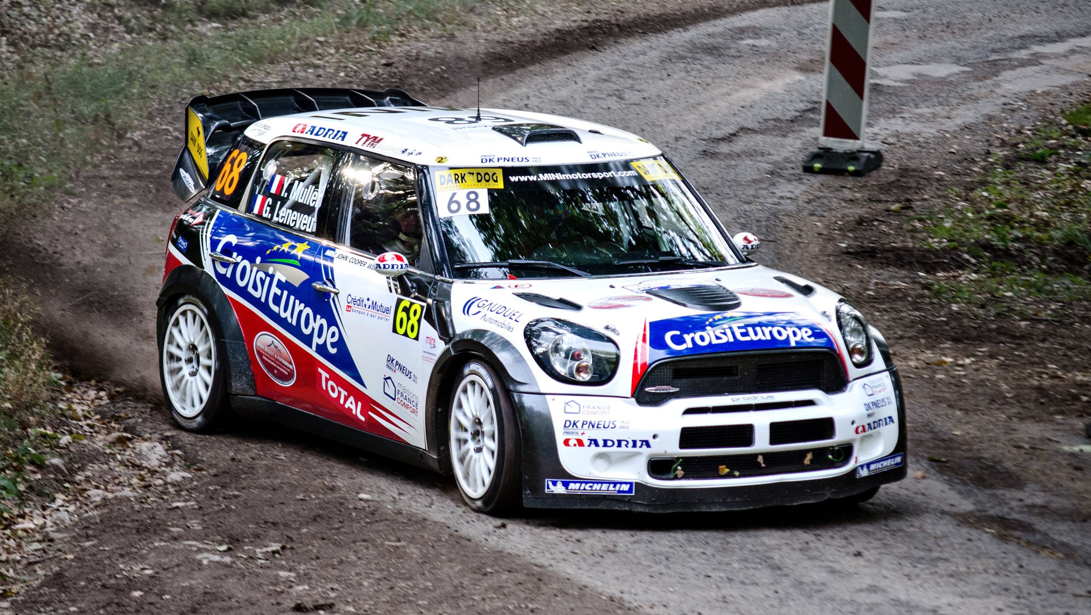 mini mini cooper mini cooper biały samochód rally samochód wrc