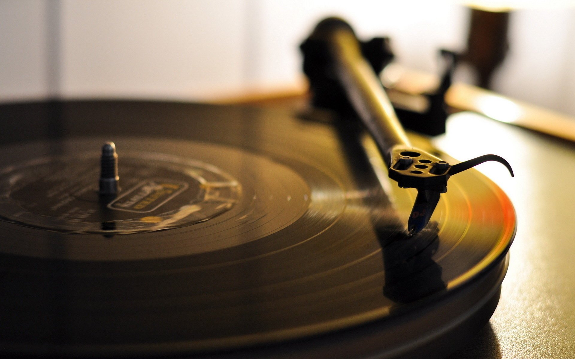 gramophone record macro