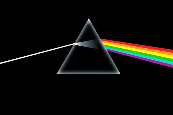 Pink Floyd s Albumcover Die Rückseite des Mondes 