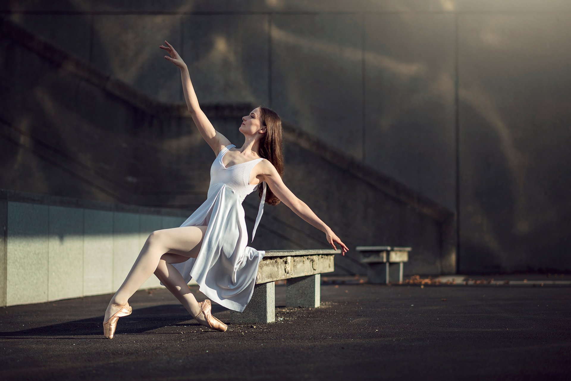 malory de lenclos ballerina town graz pointes bench