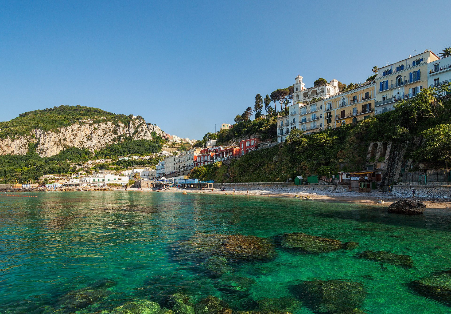 anacapri anacapri capri capri porto marina grande insel stadt italy