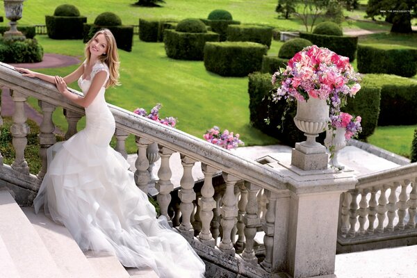 Bella sposa Lindsay Ellingson sposa