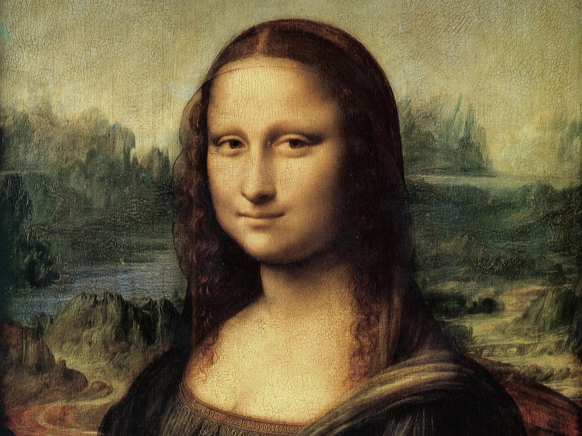 mona lisa l. da vinci