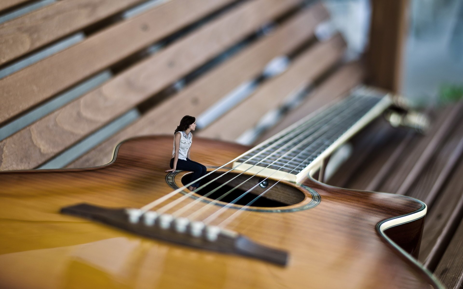 guitar music girl